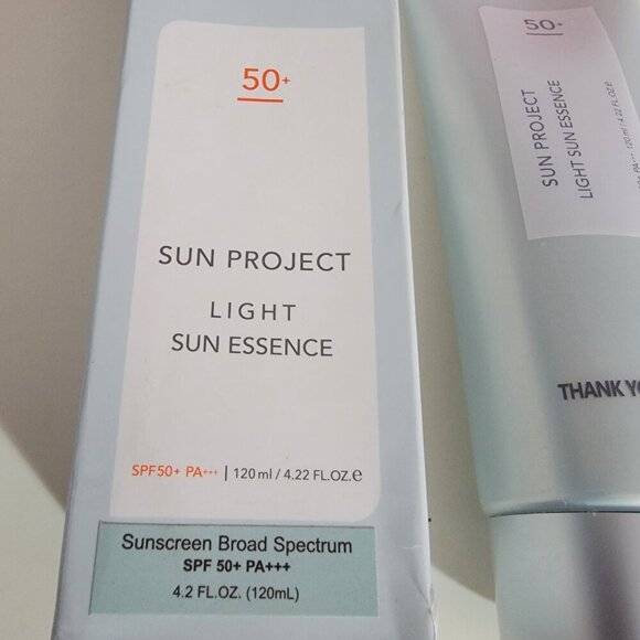 THANK YOU FARMER Sun Project Water Sun Cream SPF50+ 1.7oz NIB - Picture 10 of 11